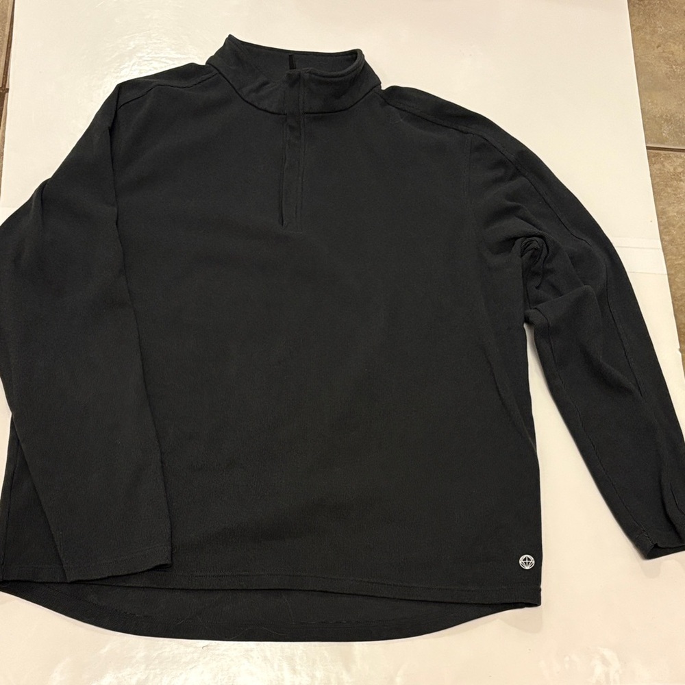 Mondetta Charcoal Zip-Up Sweater